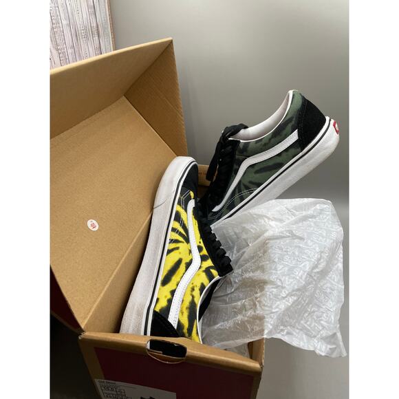 Vans Old Skool Tie Dye Multi Men’s Sneakers Size 10 - Picture 5 of 13